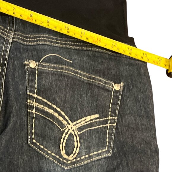 BELLA VIDA MATERNITY Skinny Jeans Size Small Like New Stretchy Nice Detail - Picture 8 of 8
